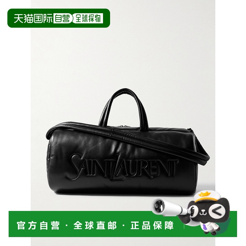 1h可退 香港直邮潮奢 Saint Laurent 圣罗兰 男士 Weekend Logo压