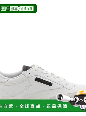 1h可退 香港直邮潮奢 Reebok 锐步 男士 白色皮质运动鞋 RMIA011C