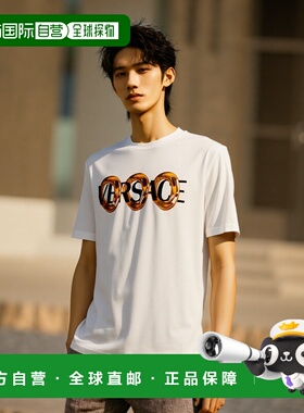 香港直邮VERSACE 男士T恤 SS2025 10133021A134012W580男装花色