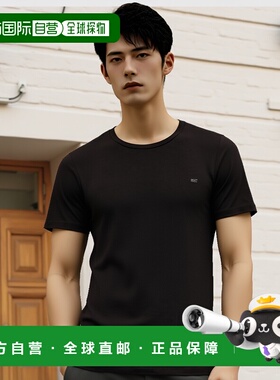 香港直邮DIESEL 男士T恤 A054270LDASE1350 AW2022 黑色 Set 2 t-