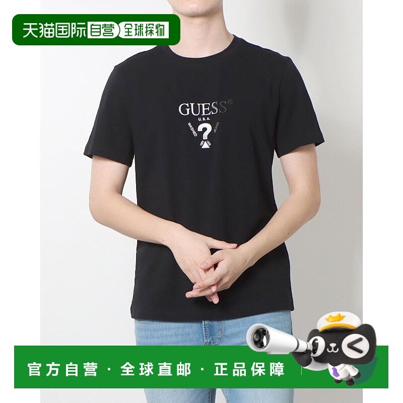 日本直邮Guess 无框三角logoT恤 [GU1432EM28683]
