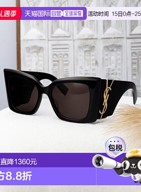 香港直邮Saint Laurent 圣罗兰 女士 明星同款SL M119 BLAZE 眼镜