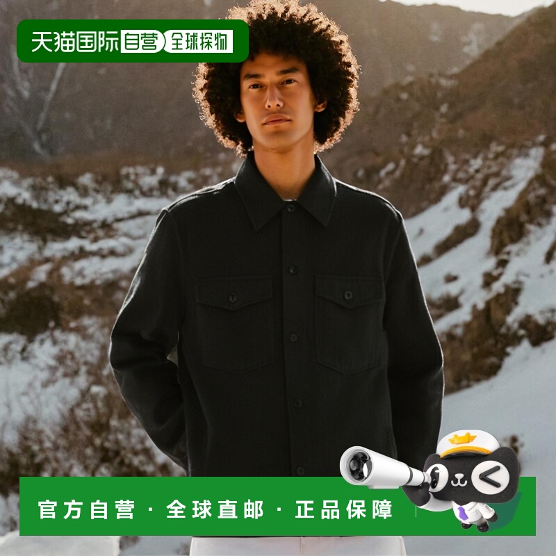 1h可退 香港直邮OUR LEGACY 男士夹克 M4201EBBC CO 黑色 衬衫式