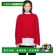 香港直邮toteme 毛衣 女士 Crew 1h可退 Knit 红色 Cape 261WRT06