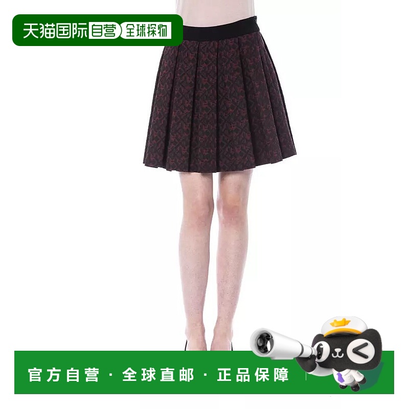 自营 BYBLOS 别致郁金香裙 - 棉混纺 女士优雅款 - 棕色 美国奥莱