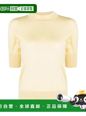 韩国直邮JIL Sander 25 FW Jil Sander 羊绒圆领T恤 PF25J01GP000