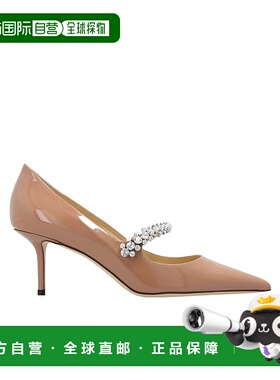 香港直邮Jimmy Choo 尖头高跟鞋 BINGPUMP65PATBALLETPINK单鞋