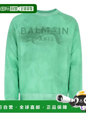 香港直邮Balmain 徽标圆领卫衣 AH1JS004GC61