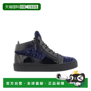 RU00005MERE 绒面高帮运动鞋 香港直邮Giuseppe Zanotti