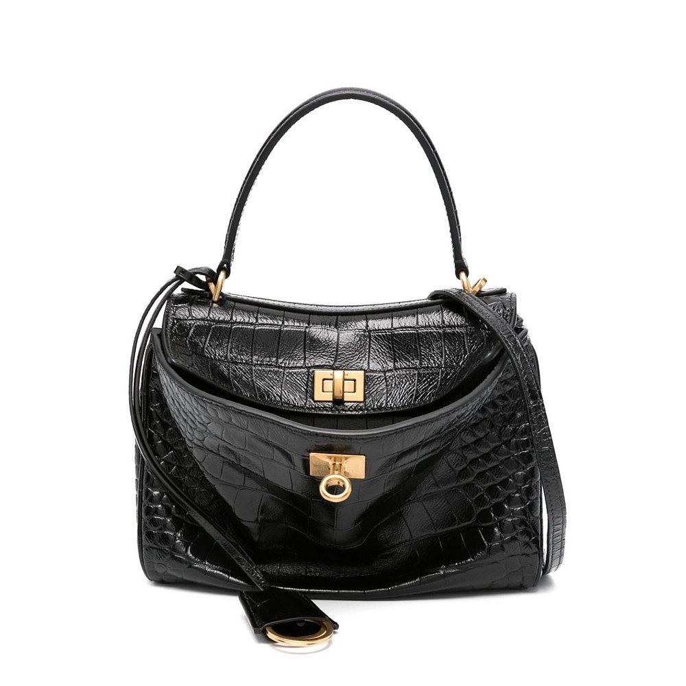 BALENCIAGA 女士斜挎包 7954562AA5L1000 AW2024 黑色