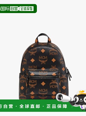 韩国直邮MCM 女士背包MMKESVE01BK轻便旅行休闲双肩包双肩背