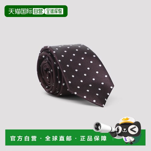 香港直邮TOM FORD 男士领带 STI003S0178ER670 AW2025 红色