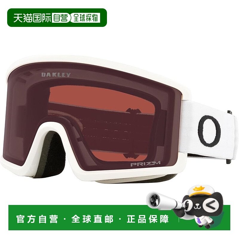 【日本直邮】OAKLEY欧克利 护目镜 LINE L 哑白/深灰镜 0OO7120