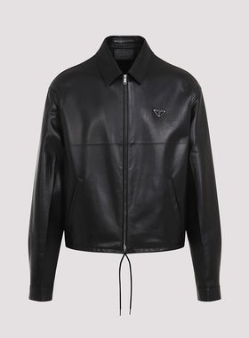 PRADA 男士夹克 UPW535SOOO14ITF0002 SS2025 黑色
