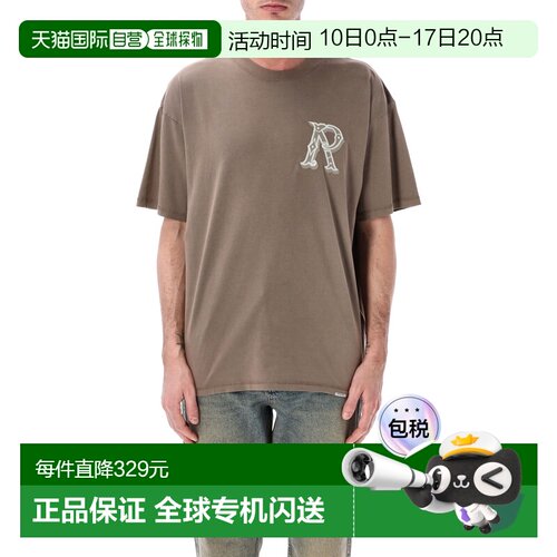 香港直邮Represent 男士 Western Initial T恤 MLM10059516