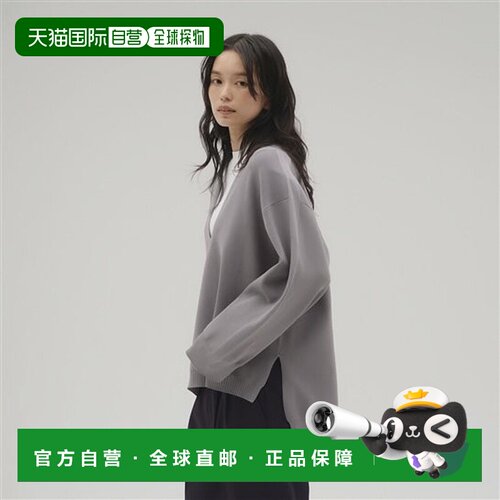 日本直邮New Balance MET24 Knit V Neck Pullover 女士长袖针织