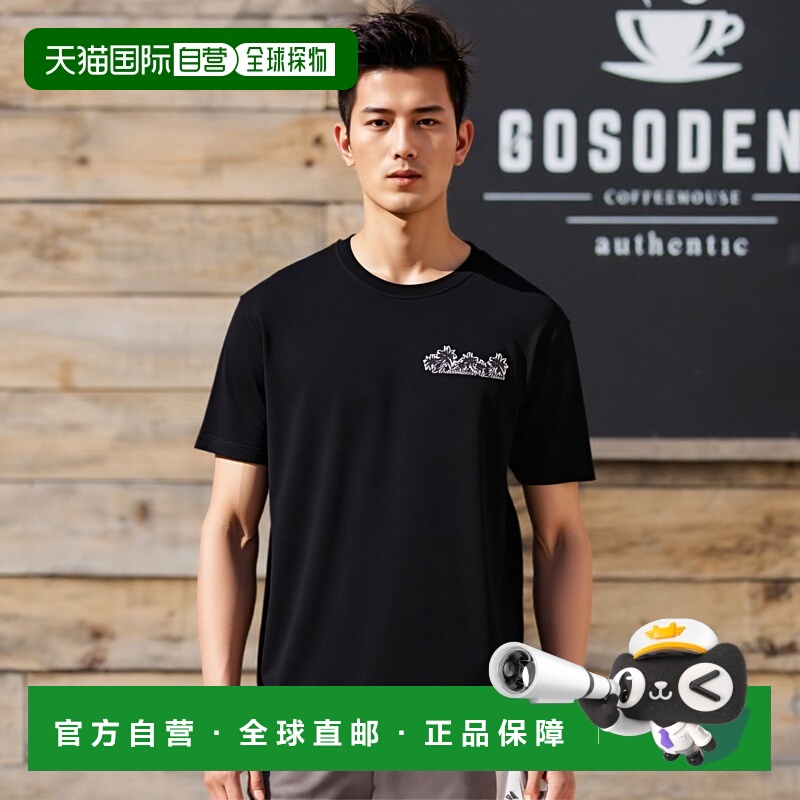 1h可退 香港直邮BALMAIN 男士T恤 DH1EG000GD82EAH AW2024 黑色 T