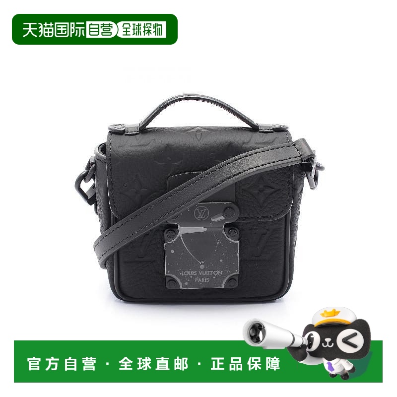 1h可退 日本直邮中古LV路易威登男包S级99新S-lockS锁牛皮斜挎包