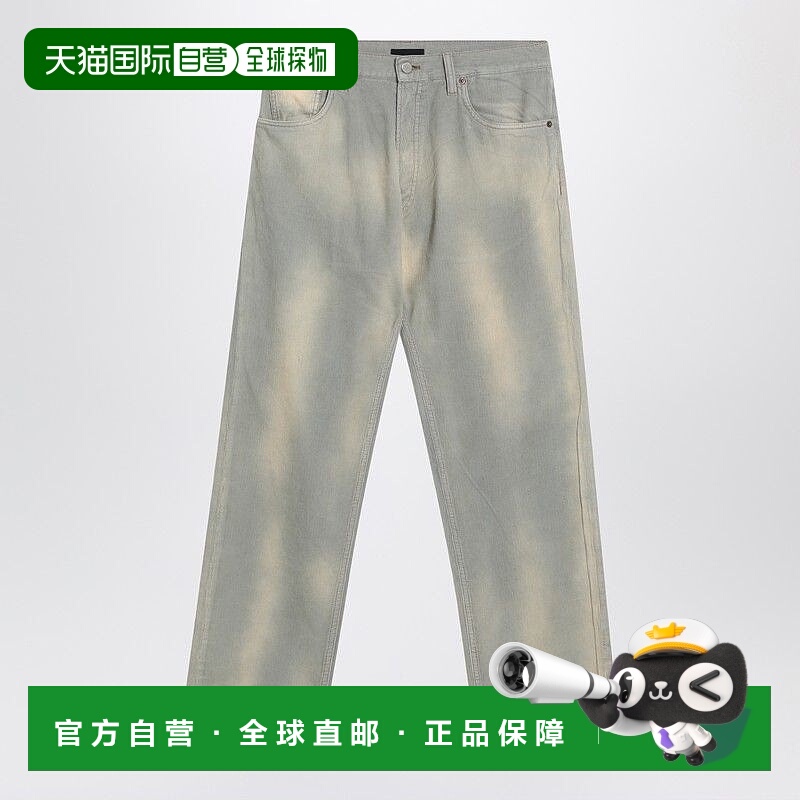 香港直邮PRADA 男士休闲裤 GEP358166EF0V3N AW2025 浅蓝色 Cordu