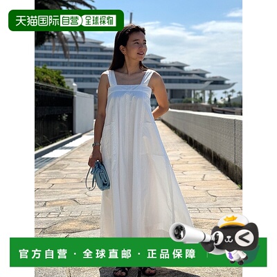 1h可退 日本直邮ST.ROONEY 女装 口袋A字长裙 棉 休闲度假风