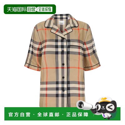 香港直邮BURBERRY 女士衬衫 8052749A7028