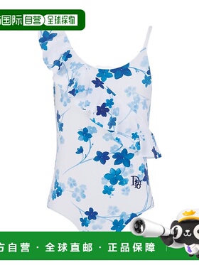 香港直邮Dior 图案连体泳衣 5SBM13SWMC