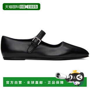 1h可退 香港直邮The Row 女士 黑色 Ava 芭蕾鞋 F1003N61B