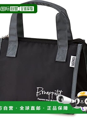 【日本直邮】Thermos膳魔师 午餐袋 保冷袋 2L码  黑色  RFC-002