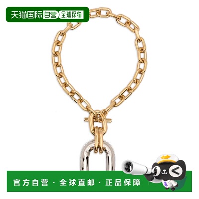 欧洲直邮RABANNE 女士项链 26PBB0379MET851M715 SS2026 金色