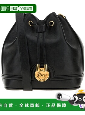 香港直邮Chloe 徽标水桶包 CH25AS792O37单肩包手提包