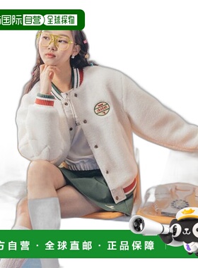 韩国直邮diadora 女士运动茄克/外套D2423LJK61OWH夹克