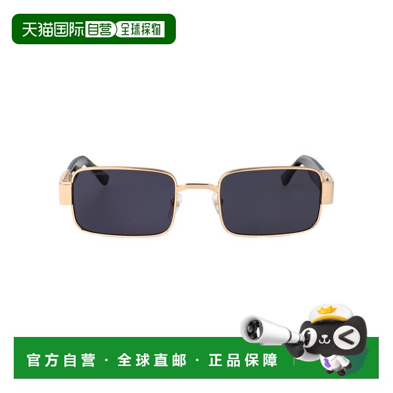 1h可退 香港直邮DSQUARED2 女士眼镜 D20156S000 SS2026 金色 D2图片