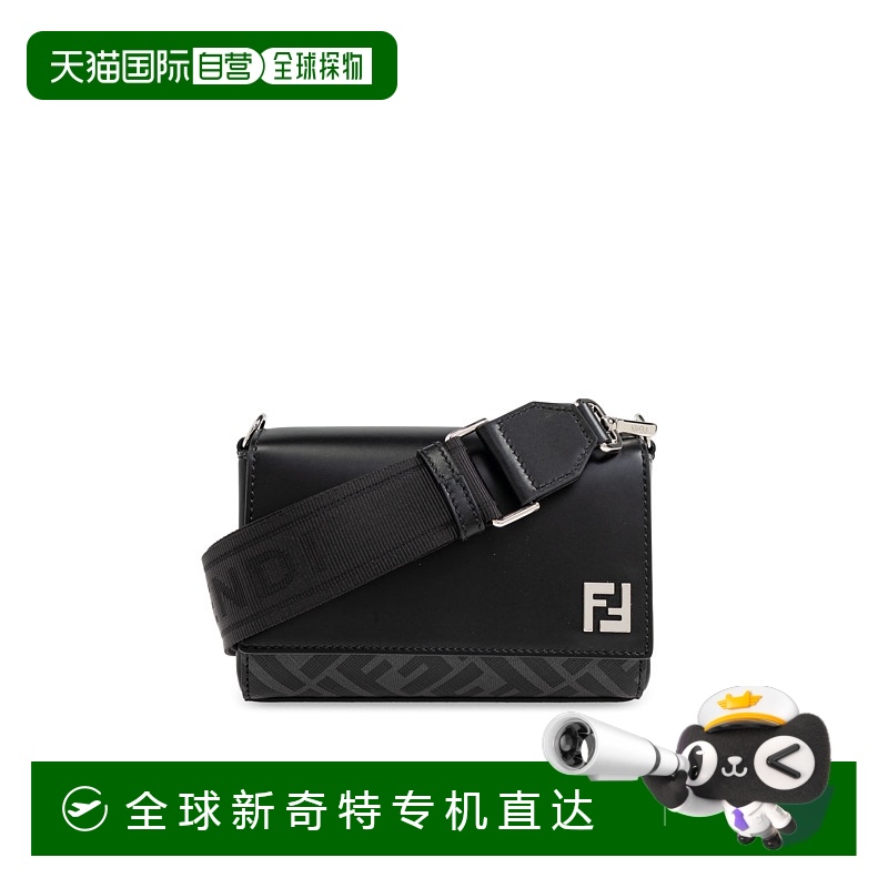 1h可退 欧洲直邮FENDI 男士斜挎包7M0363AFF2F0GXN牛皮