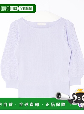1h可退 日本直邮12Twelve Agenda 女士蕾丝编织袖口针织套头衫 81