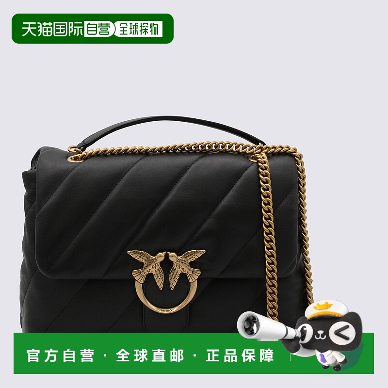 1h可退 香港直邮PINKO 女士斜挎包 100037A0F2Z99Q SS2025 黑色