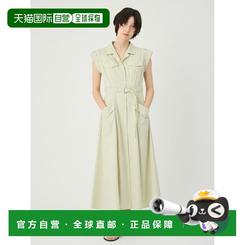 1h可退 日本直邮Lily Brown 女装 safari风衬衫连衣裙 LWFO262097