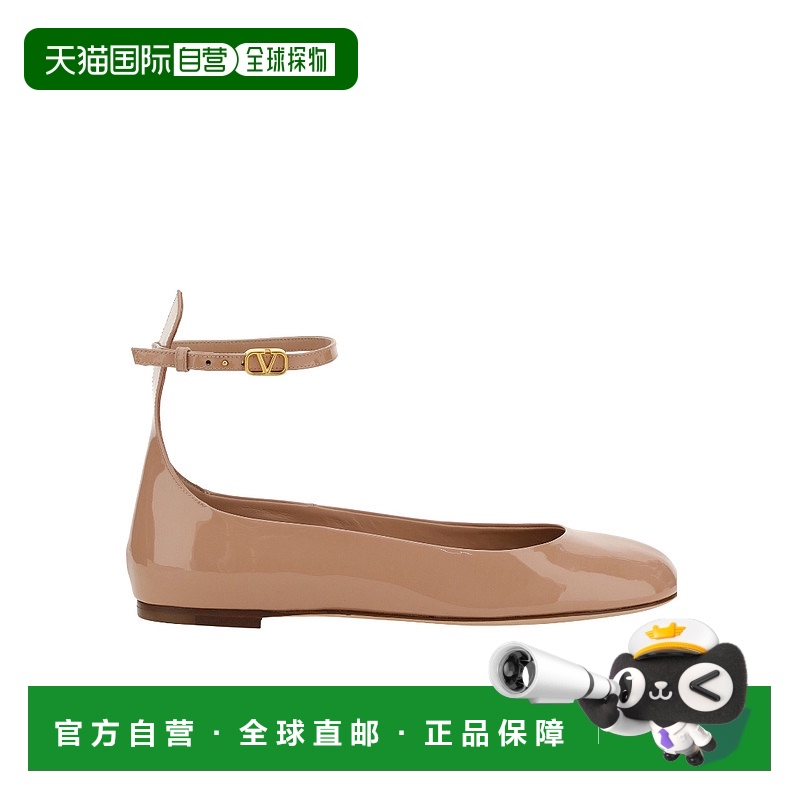 【99新未使用】香港直邮Valentino 徽标扣芭蕾舞鞋 WS0HF0VNE