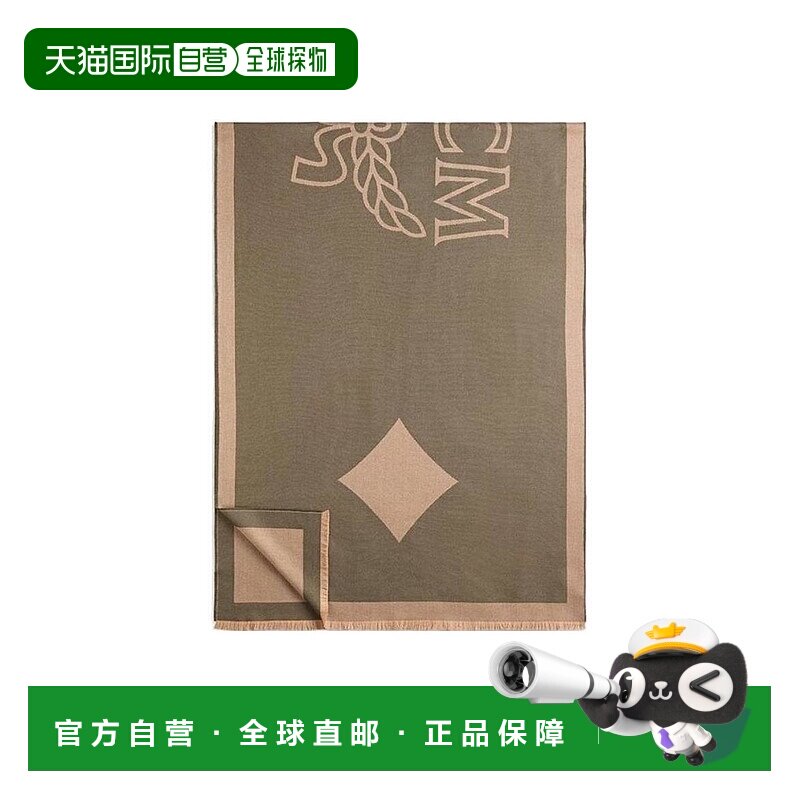 香港直邮MCM 女士围巾 MEFAAMM03JH001潮流时尚穿搭 高级感正品