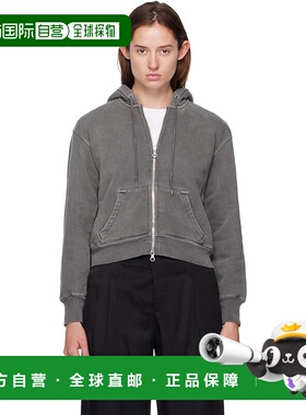 1h可退 香港直邮Our Legacy 女士 灰色 Mischief 连帽衫 W4256MW