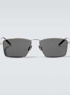 Saint Laurent 圣罗兰 男士 SL 700 矩形太阳眼镜 001124