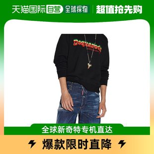 男士 香港直邮潮奢 二次方 Dsquared2 徽标牛仔短裤