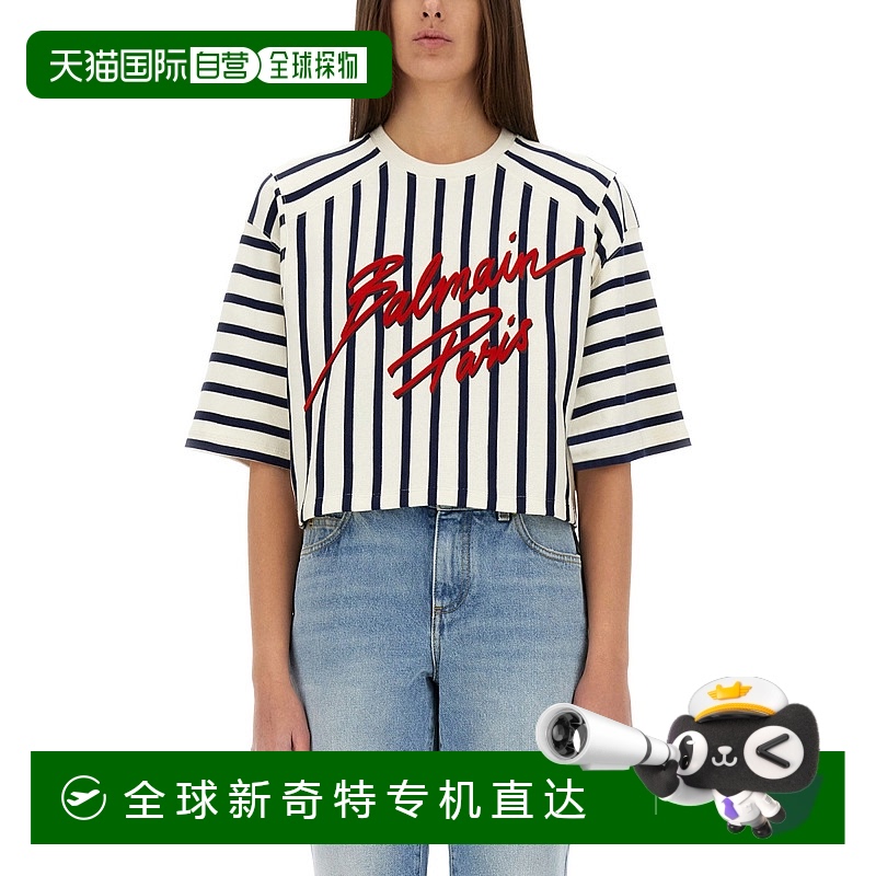 1h可退 欧洲直邮balmain 女士 上装T恤