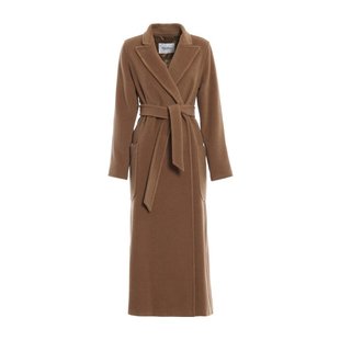 MARA 绿色 女士外套 AW2018 ADDA系带大衣 1016028906001 MAX