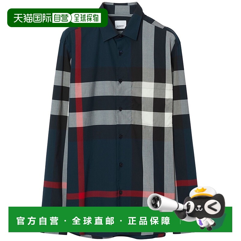 1h可退 香港直邮burberry 男士 衬衫博柏利