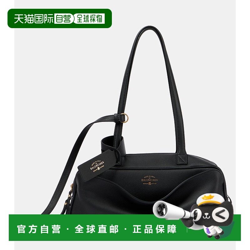 香港直邮Balenciaga 巴黎世家 女士 Carrie 小号皮革保龄球包包,箱包皮具/热销女包/男包,通用款女包,淘宝优惠券,粉丝福利购,淘宝优惠卷