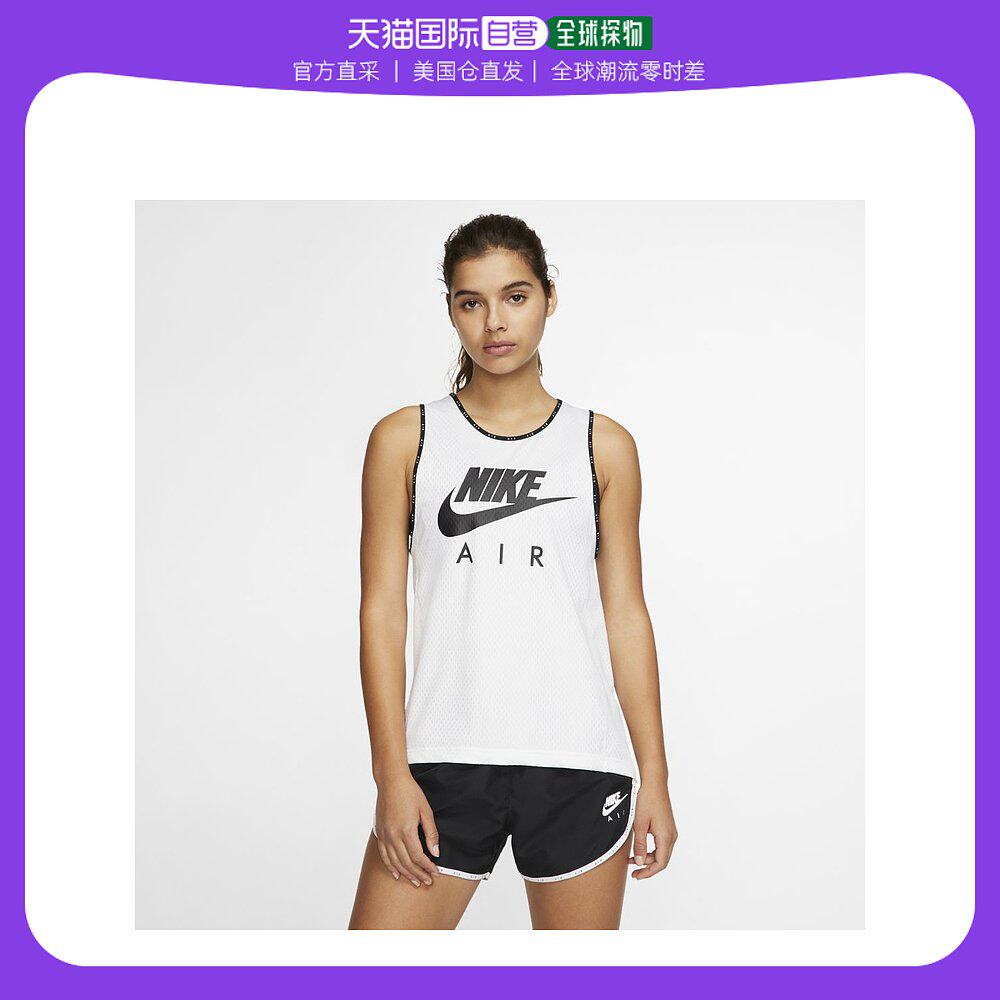 美国直邮nike耐克女士运动背心t恤薄款夏季大码速干宽松无袖汗衫