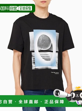 韩国直邮CALVIN KLEIN 男士T恤J325199 BEH