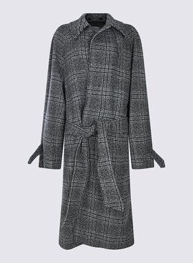 BALENCIAGA 女士大衣 838934TSU201269 AW2025 灰色