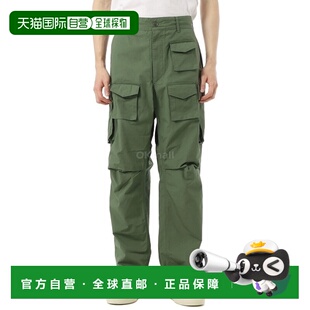 韩国直邮Engineered Garments FA 长裤橄榄色棉质防撕裂面料 (25S