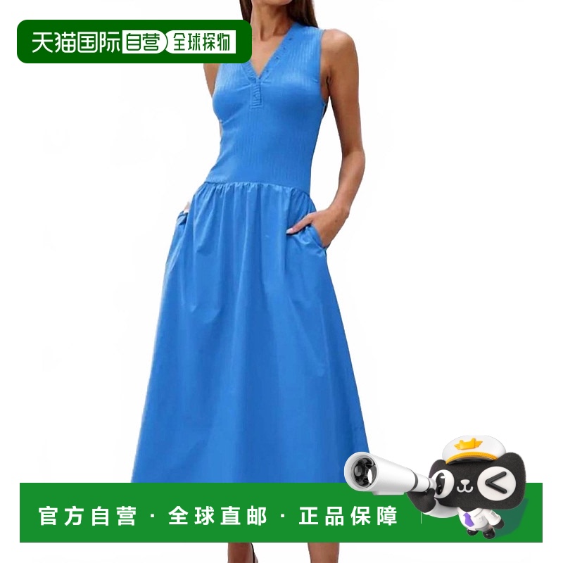 自营 rails法国蓝Currant连衣裙-法国蓝 美国奥莱直发服饰